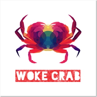 Woke Crab Posters and Art